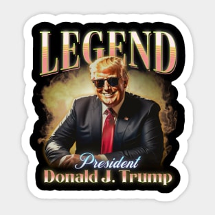 Donald Trump - Legend Vintage Sticker